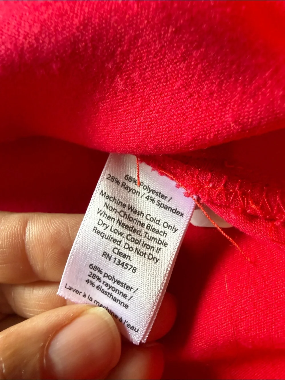 Vineyard Vines Red Ruffle Sleeve Shift Dress